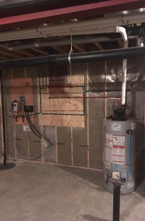 Water Heater in Basement