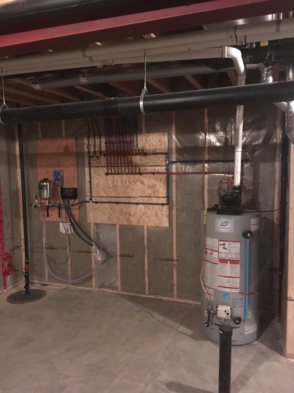 Water Heater in Basement